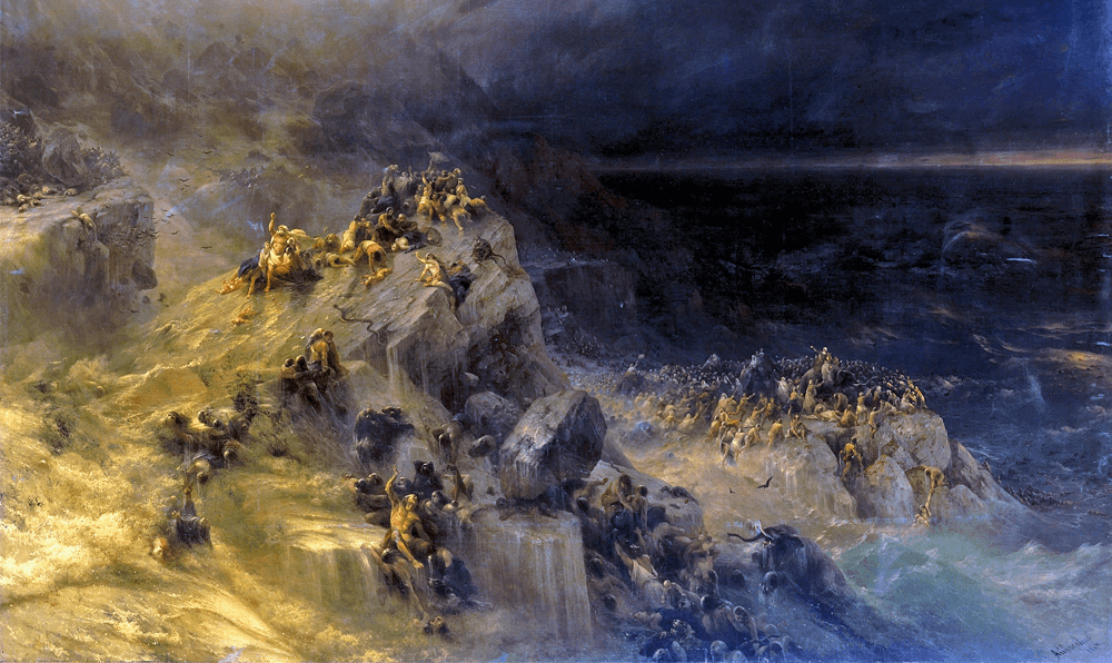 'Deluge' by Ivan Aivazovsky